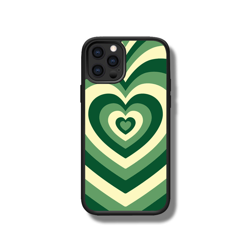 Corazón verde claro