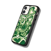 Cargar imagen en el visor de la galería, Funda iPhone - Retro Heart color verde
