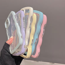 Cargar imagen en el visor de la galería, Funda transparente con borde de colores (6 colores)
