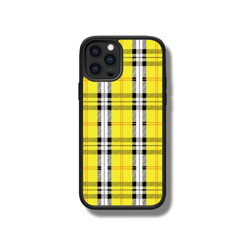 Funda iPhone - Cuadrados amarillos