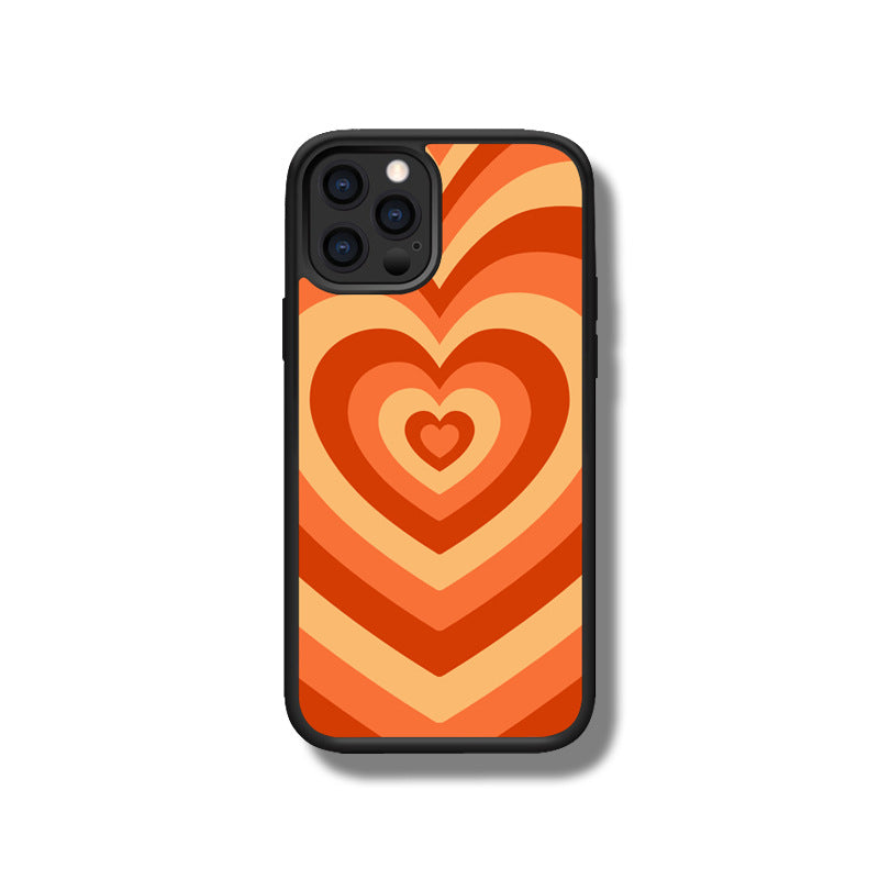 Corazón naranja