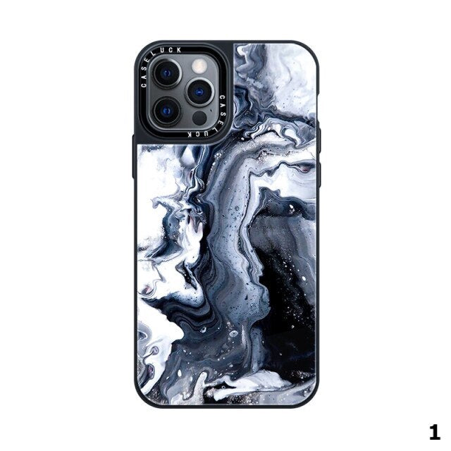iPhone case - Marble