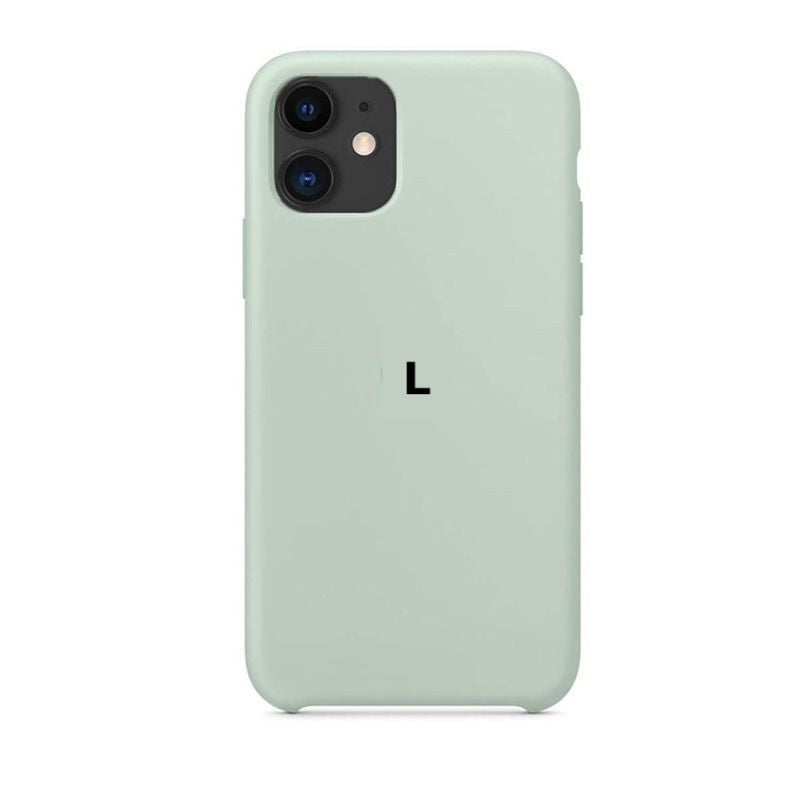 iPhone silicone case - Pearl Blue