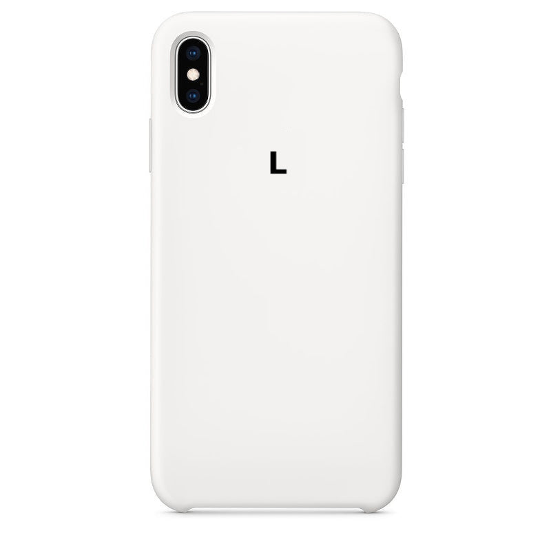 iPhone silicone case - White