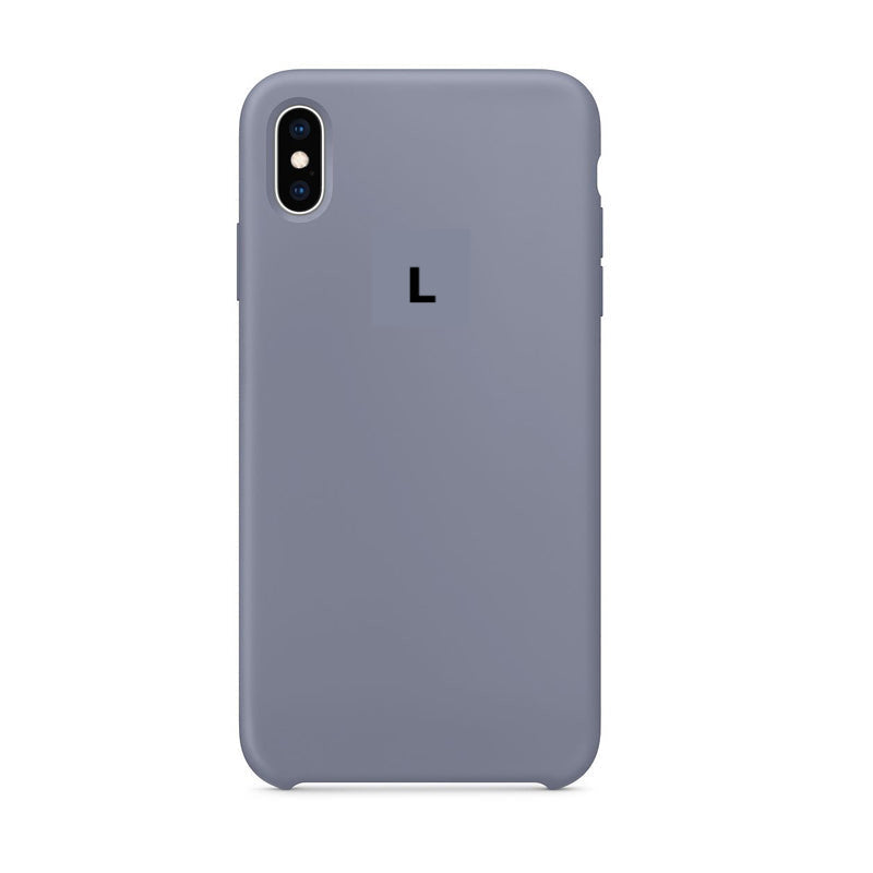 iPhone silicone case - Lavender grey