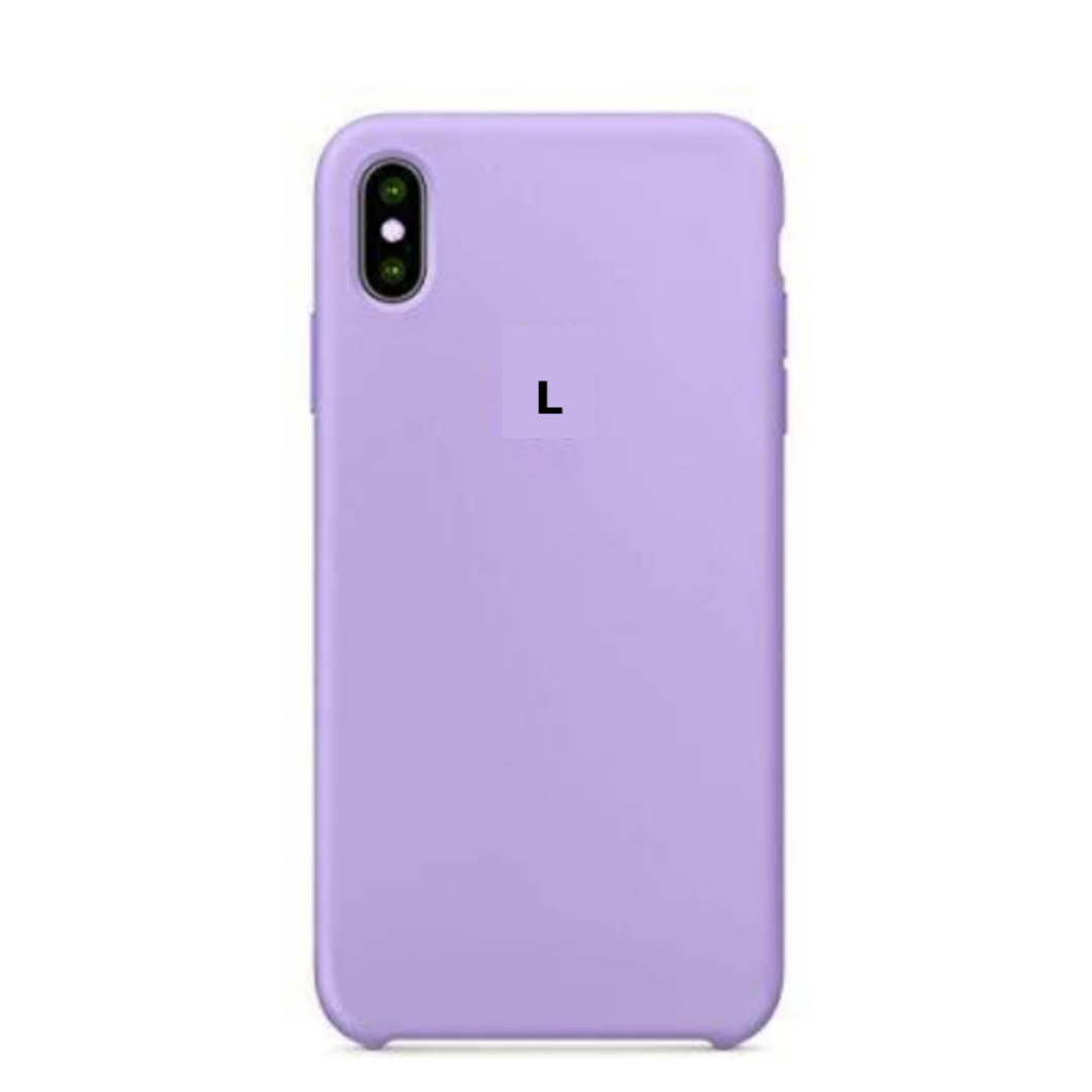 iPhone silicone case - Light purple