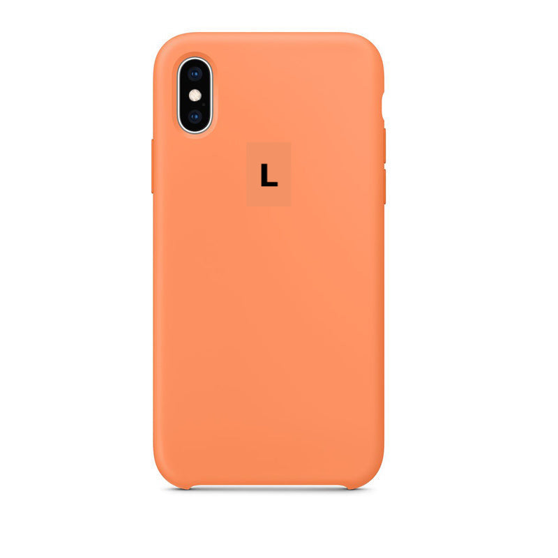 iPhone silicone case - Orange