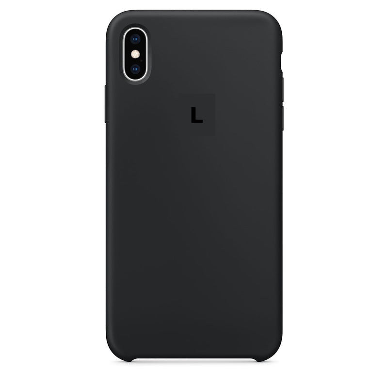 iPhone silicone case - Black