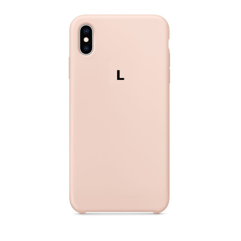 iPhone silicone case - Sand pink