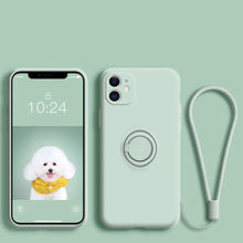 Load image into Gallery viewer, iPhone case - Silicone with strap
