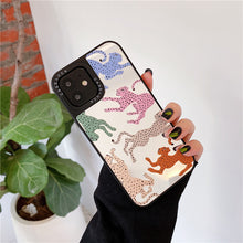 Cargar imagen en el visor de la galería, Funda iPhone - Mirror leopardo
