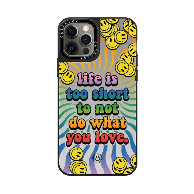iPhone case - Life is too short